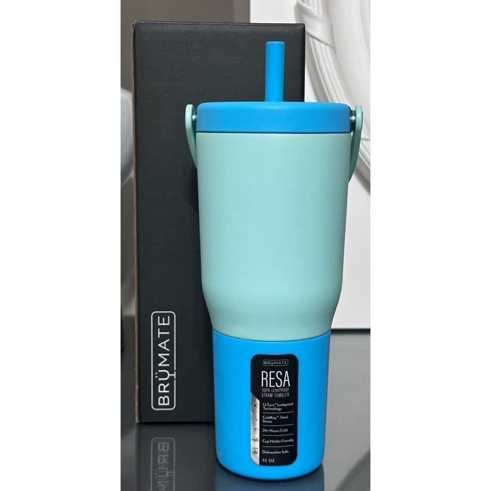 BruMate RESA‎ 35oz Straw Tumbler, SEAGLASS